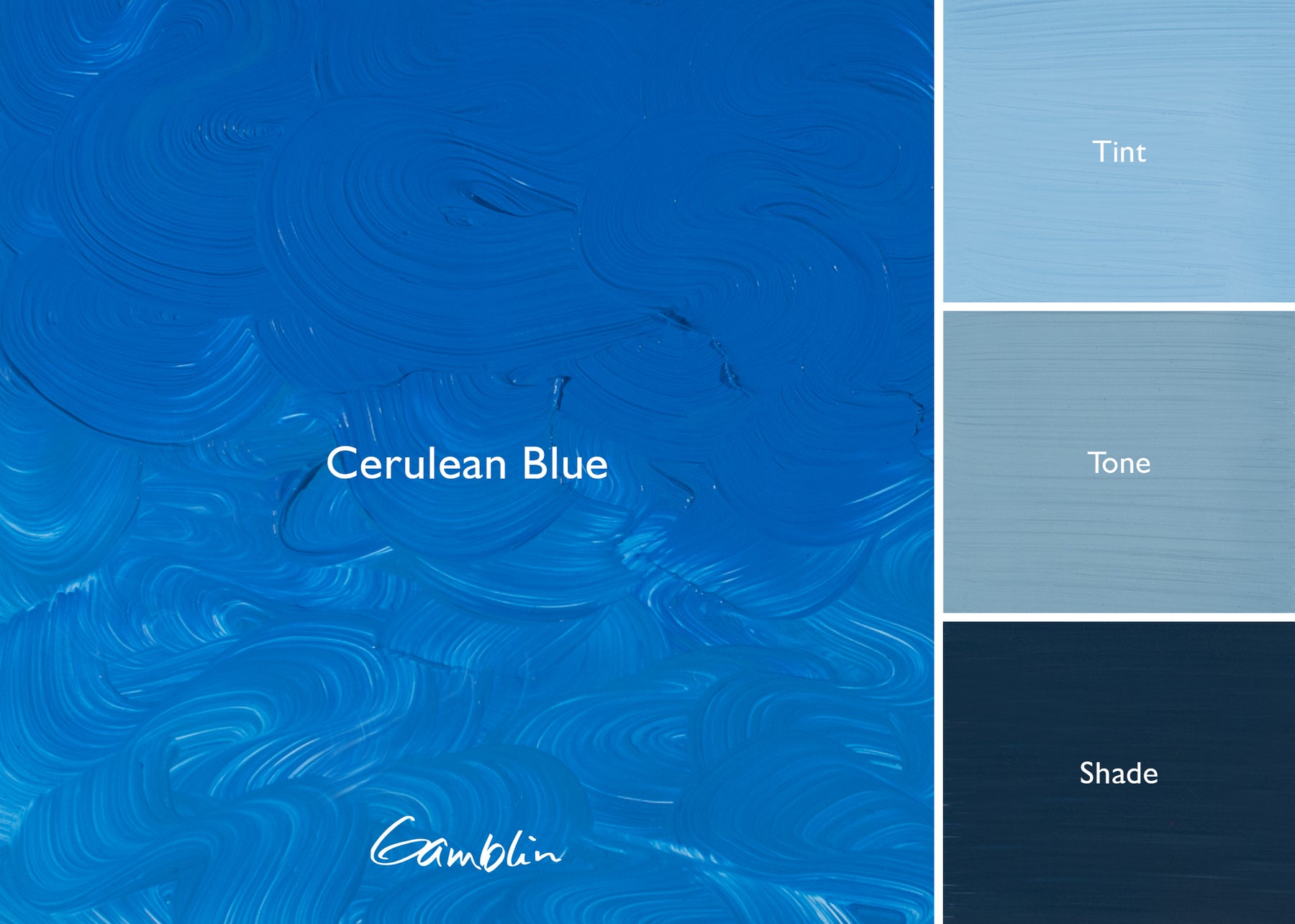Gamblin 1980 Oil Color - 37ml - Cerulean Blue