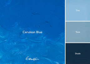 Gamblin 1980 Oil Color - 37ml - Cerulean Blue