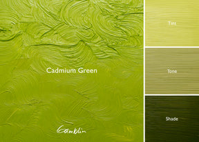 Gamblin 1980 Oil Color - 37ml - Cadmium Green