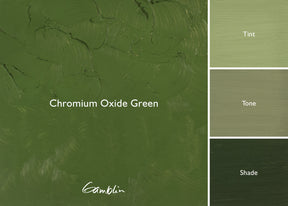 Gamblin 1980 Oil Color - 37ml - Chromium Oxide Green