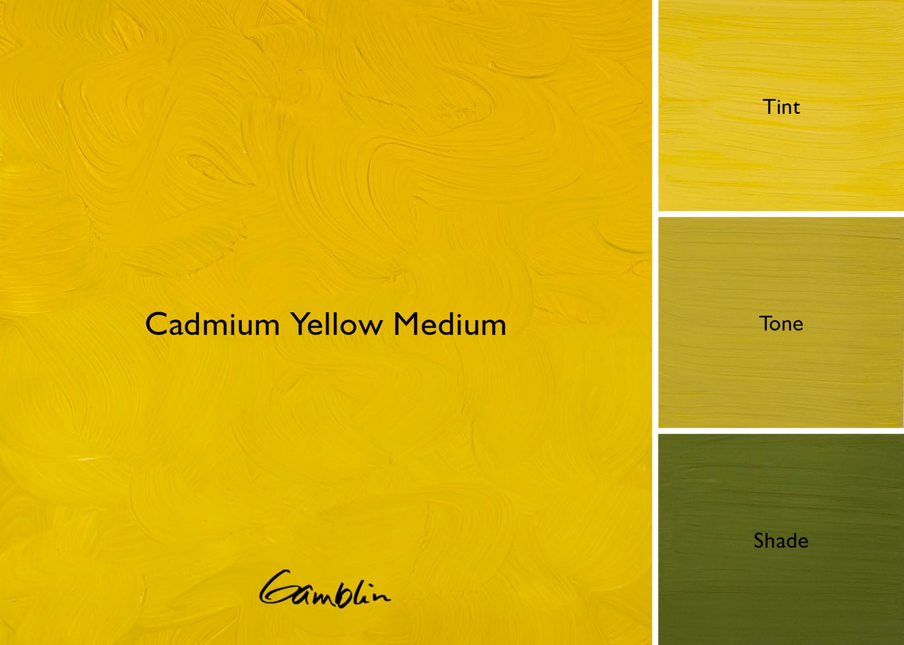 Gamblin 1980 Oil Color - 37ml - Cadmium Yellow Medium