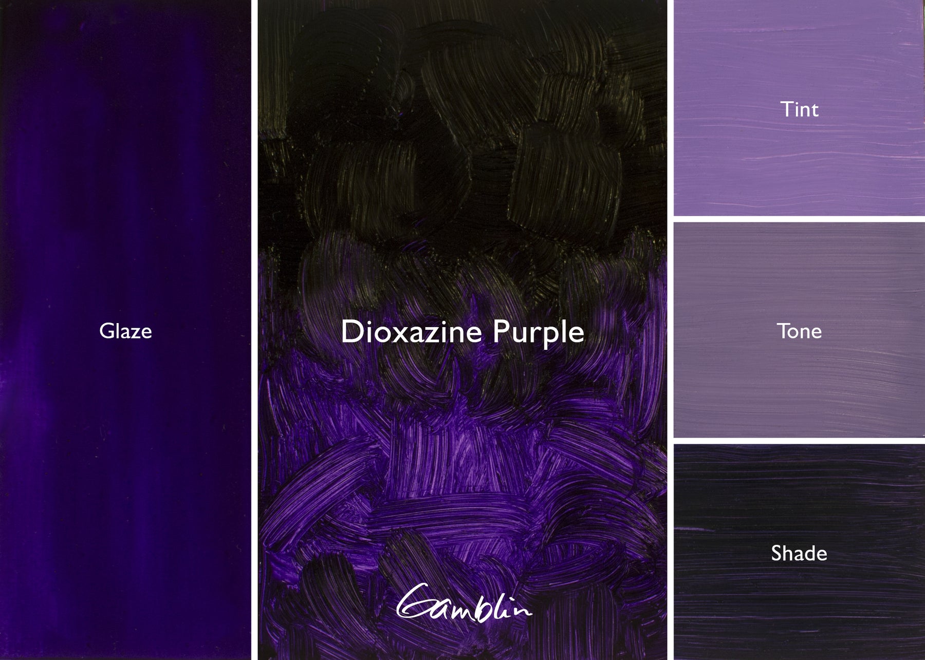 Gamblin 1980 Oil Color - 37ml - Dioxazine Purple