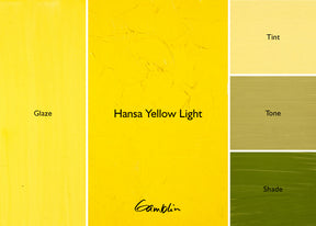 Gamblin 1980 Oil Color - 37ml - Hansa Yellow Light