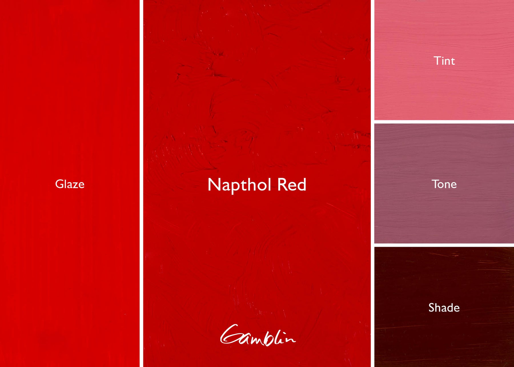 Gamblin 1980 Oil Color - 37ml - Napthol Red