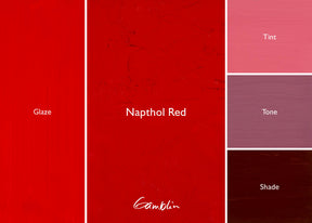 Gamblin 1980 Oil Color - 37ml - Napthol Red