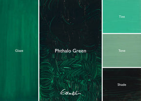 Gamblin 1980 Oil Color - 37ml - Phthalo Green