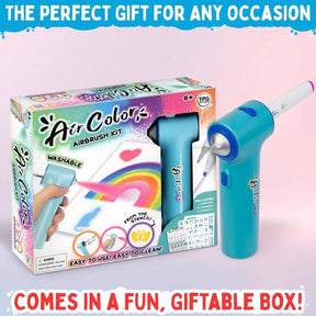 Air Color Airbrush Kit (includes Markers & Stencils) - The Merri Artist - merriartist.com