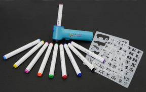 Air Color Airbrush Kit (includes Markers & Stencils) - The Merri Artist - merriartist.com