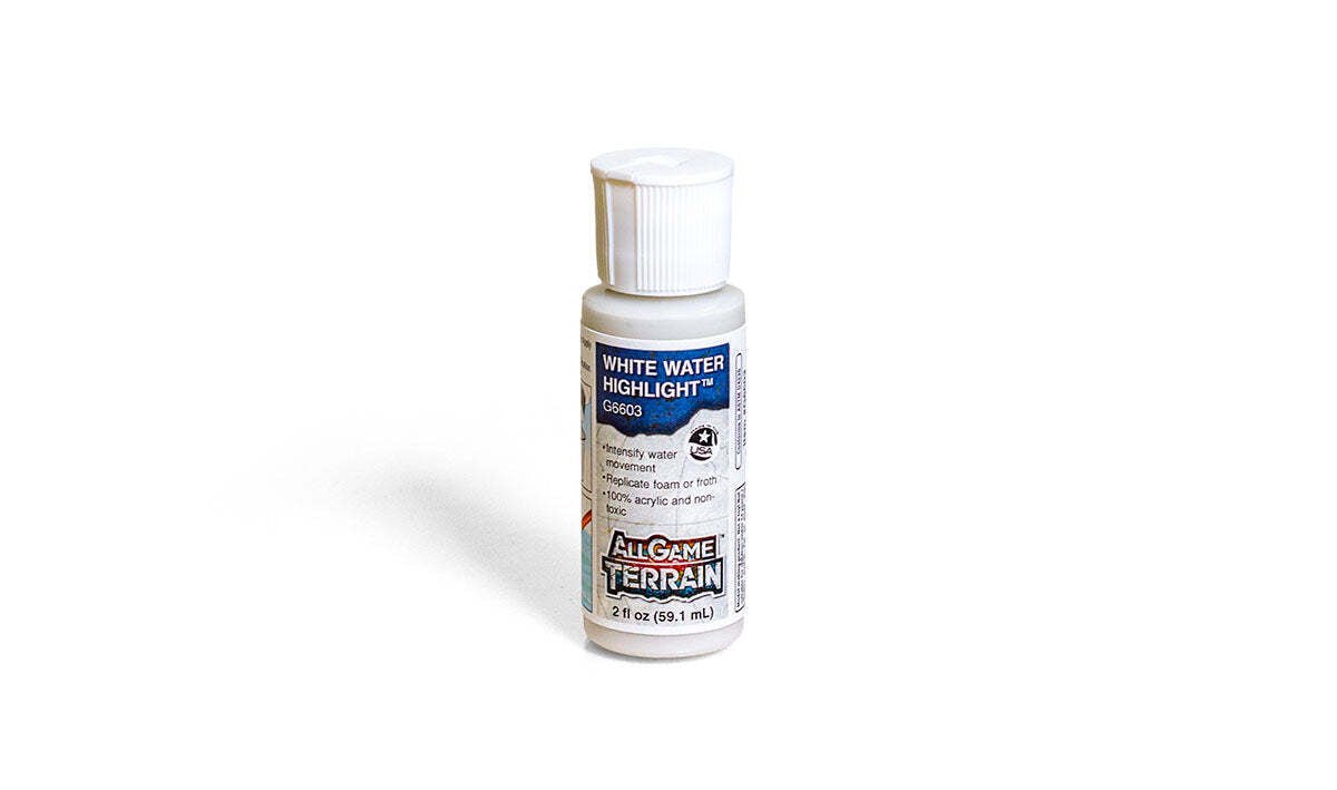 All Game Terrain - 2 fl oz (59 mL) Water White Water Highlight - The Merri Artist - merriartist.com