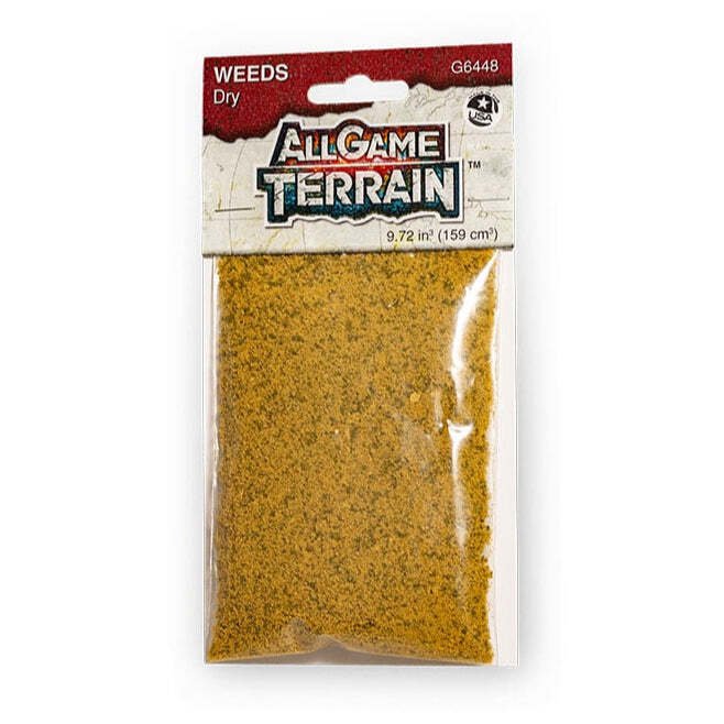 All Game Terrain - Ground Cover 9.72 cubic inches - Dry Weeds - The Merri Artist - merriartist.com