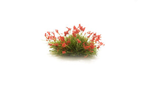 All Game Terrain - Peel 'n' Plant Tufts - Red Flowers - The Merri Artist - merriartist.com