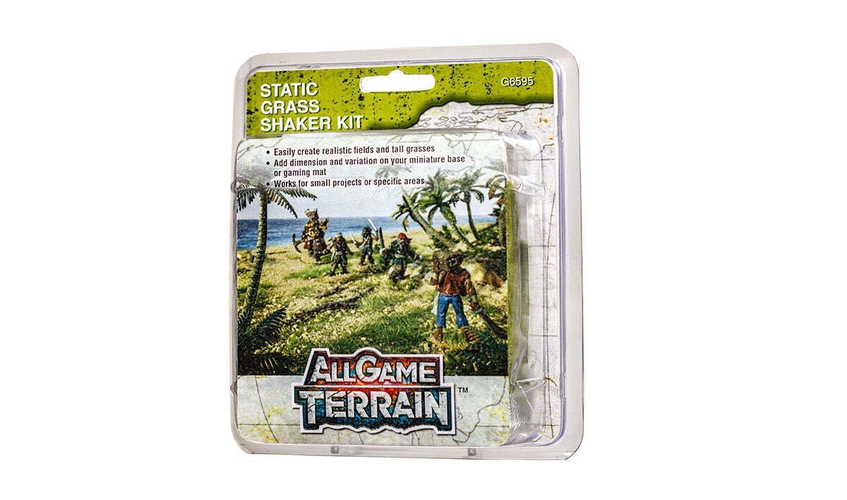 All Game Terrain - Static Grass Shaker Kit - The Merri Artist - merriartist.com