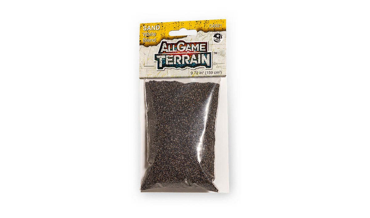All Game Terrain - White Sand Blend - 9.72 cubic inches - The Merri Artist - merriartist.com