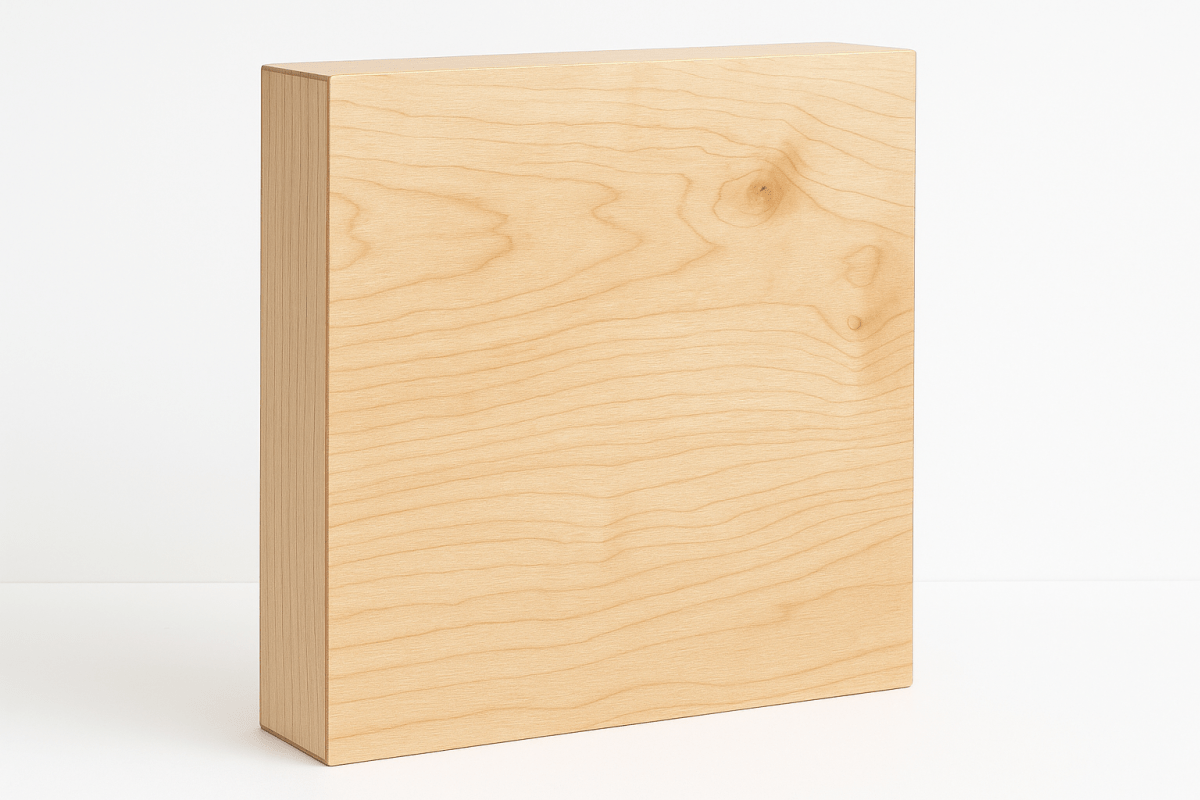 American Easel Cradled Birch Panel - 12x12 inch - 2 inch Extra Deep - Natural - The Merri Artist - merriartist.com