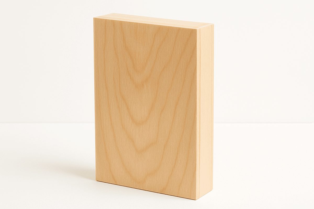 American Easel Cradled Birch Panel - 4x6 inch - 7/8 inch Deep - Natural - The Merri Artist - merriartist.com
