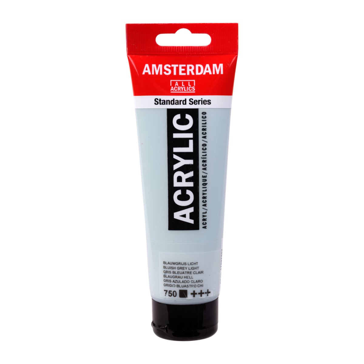 Amsterdam Standard Acrylic Paint 120ml Bluish Grey Light - The Merri Artist - merriartist.com