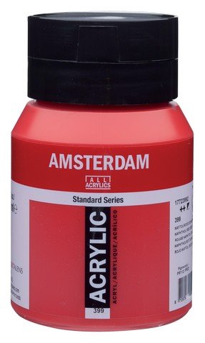 Amsterdam Standard Acrylic Paint 500ml Jar - Naphthol Red Deep - The Merri Artist - merriartist.com