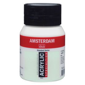 Amsterdam Standard Acrylic Paint 500ml Jar - Pearl Green - The Merri Artist - merriartist.com