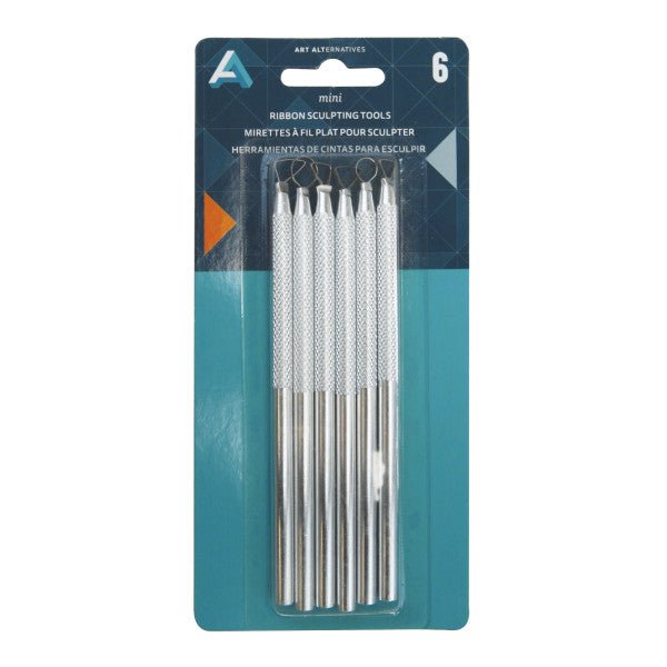 Art Alternatives Mini Ribbon Sculpting Tool - 6 Tool Set - The Merri Artist - merriartist.com