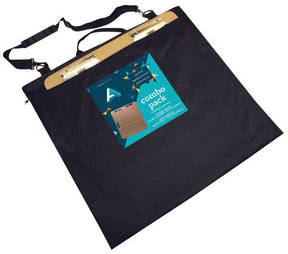 Art Alternatives Portfolio with Tote Board Combo 27 inch x 26.5 inch - The Merri Artist - merriartist.com