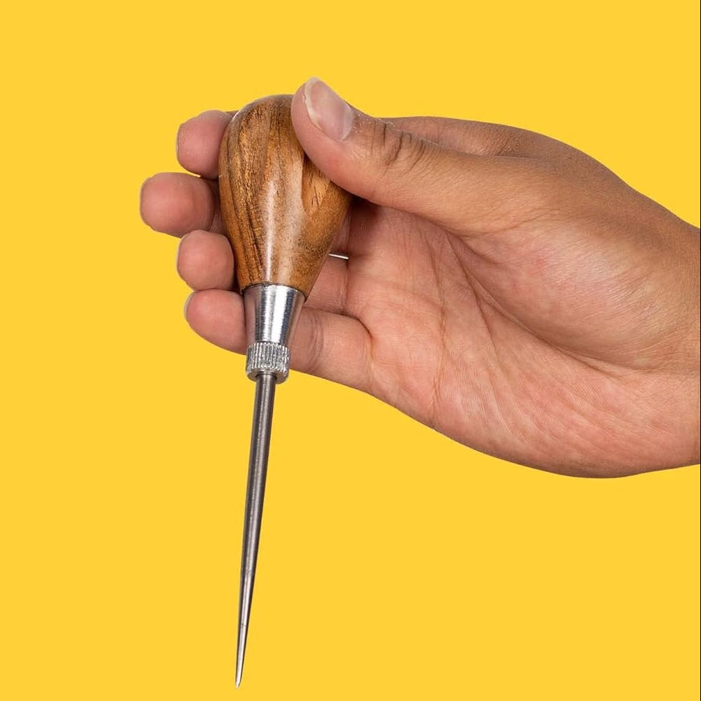 Wooden Handled Scratch Awl