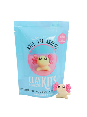 Axel the Axolotl DIY Polymer Clay Kit - The Merri Artist - merriartist.com