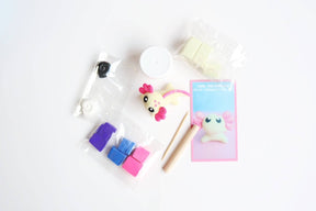 Axel the Axolotl DIY Polymer Clay Kit - The Merri Artist - merriartist.com