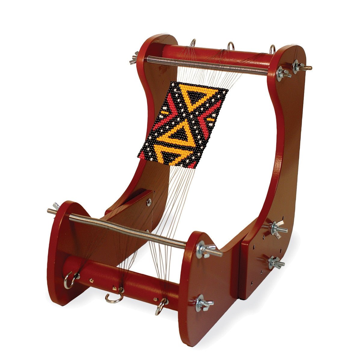 Basic Elements ComfortLoom - Adjustable Standing Beading Loom - The Merri Artist - merriartist.com