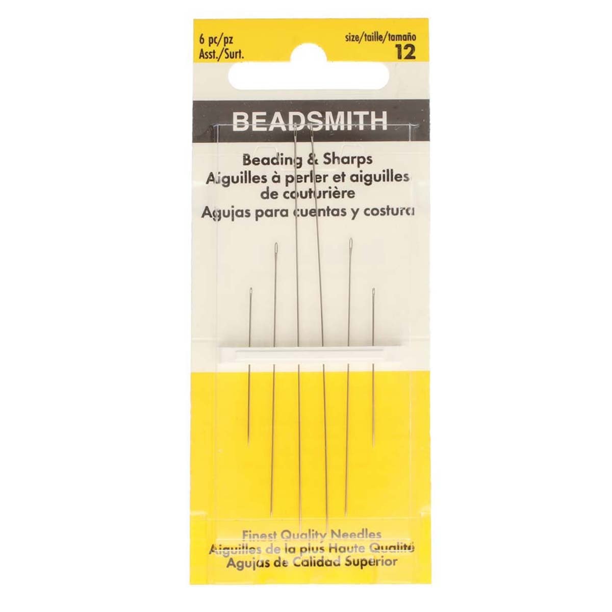 Beadsmith English Beading & Sharp Needles - 12 Assorted - 6 Pack - The Merri Artist - merriartist.com