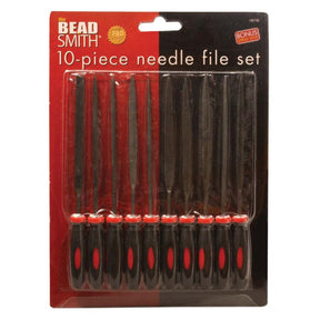Beadsmith Ergonomic 6" Needle File - 10 Piece Set - The Merri Artist - merriartist.com