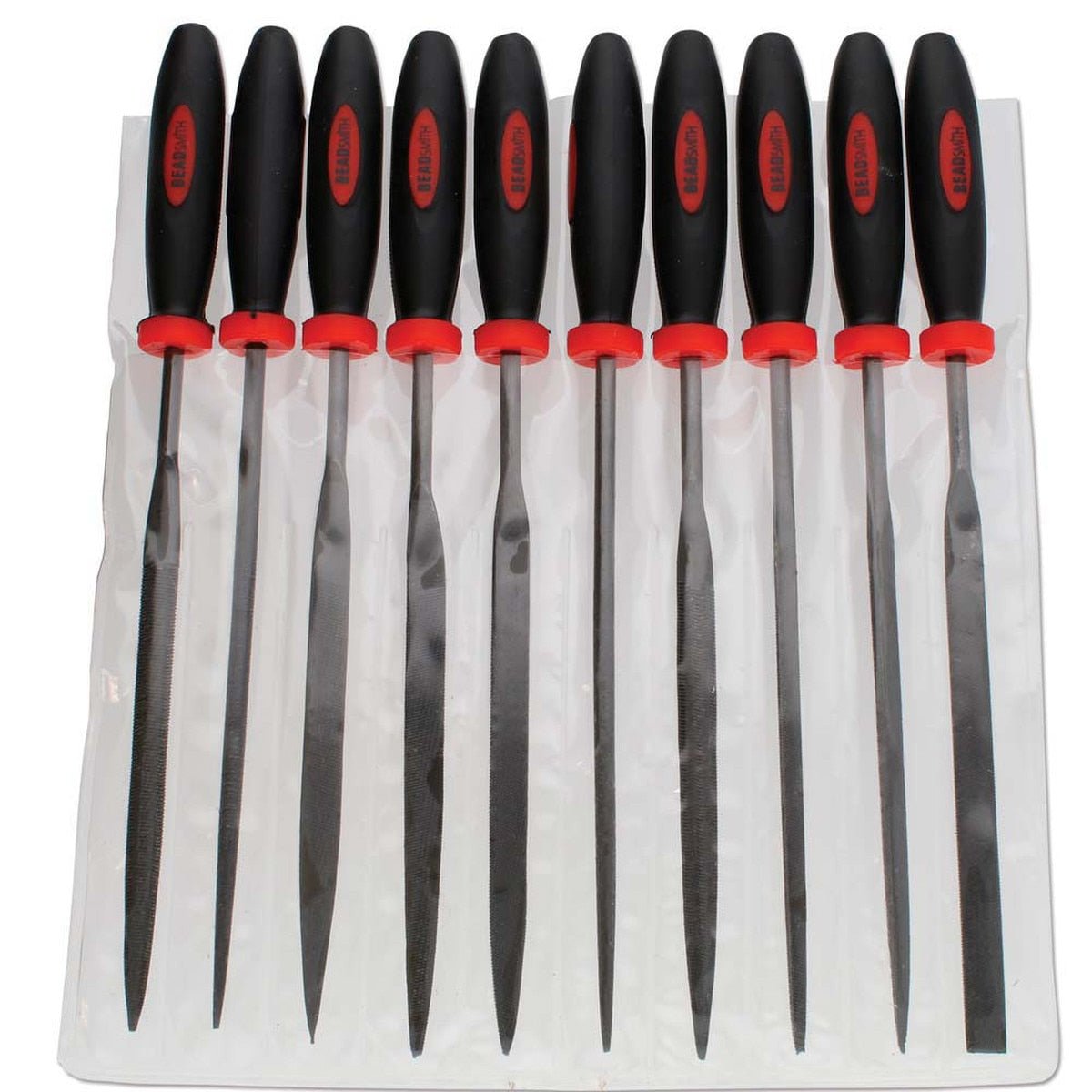 Beadsmith Ergonomic 6" Needle File - 10 Piece Set - The Merri Artist - merriartist.com