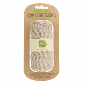 Beadsmith Natural Elements Hemp Cord - Natural, 2mm, 48 lb. test - approx. 197 feet - The Merri Artist - merriartist.com