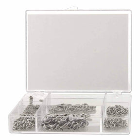 Beadsmith Stainless Steel Chain Kit (6 Chains, 6 Clasps, 24 Jump Rings) - The Merri Artist - merriartist.com