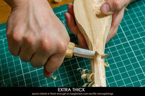 BeaverCraft - B1 - Spoon Carving Blank - The Merri Artist - merriartist.com