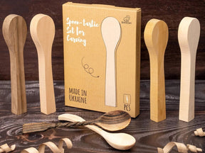 BeaverCraft - BB2 – Spoon Carving Blanks Set - The Merri Artist - merriartist.com