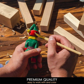 BeaverCraft - BW10 - Set of Basswood Carving Blocks 10 pcs - The Merri Artist - merriartist.com