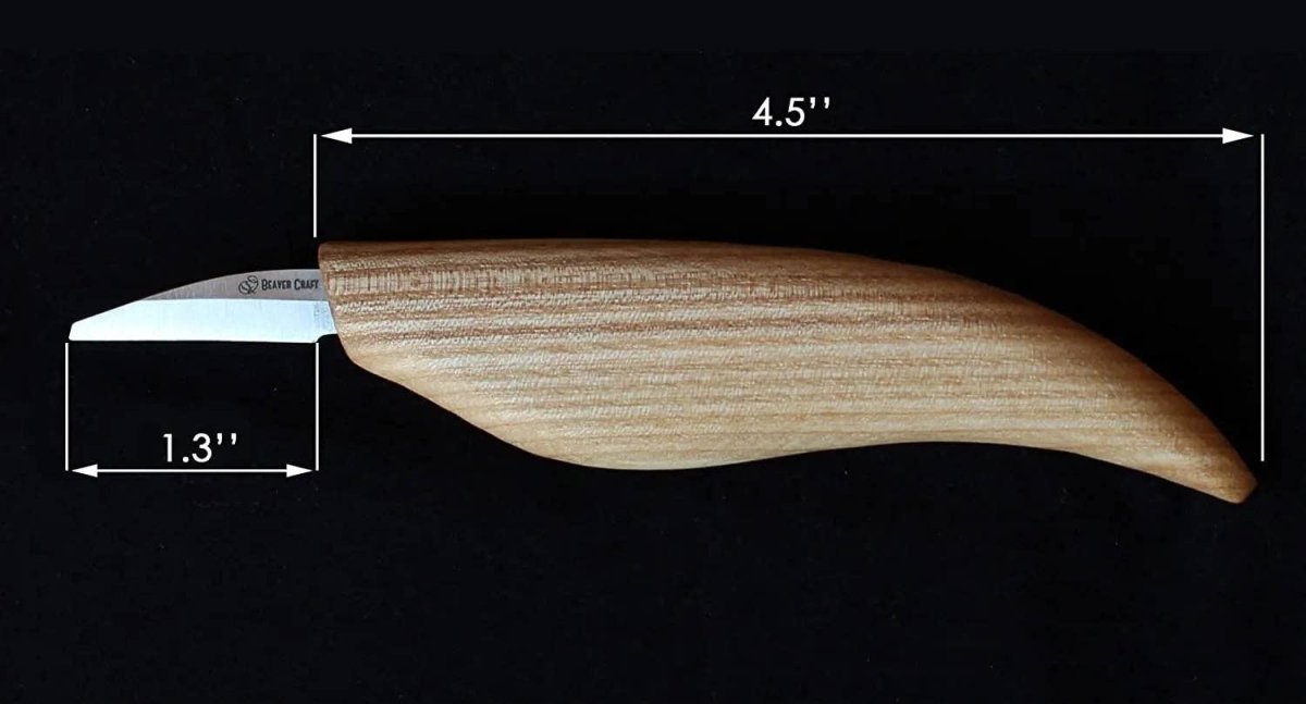 BeaverCraft - C15 - Detail Wood Carving Knife Craft Tool - The Merri Artist - merriartist.com