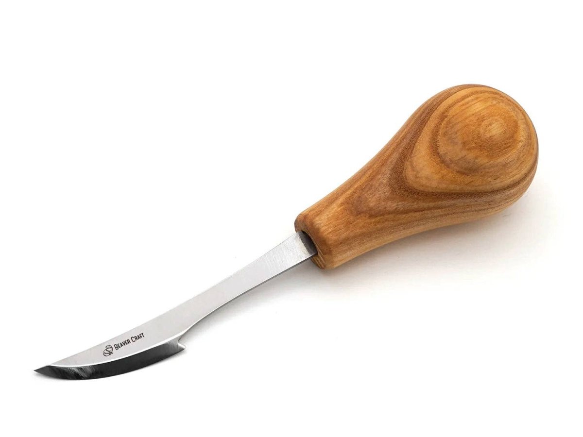BeaverCraft - C17P - Universal Detail Pro Knife with Palm Handle - The Merri Artist - merriartist.com