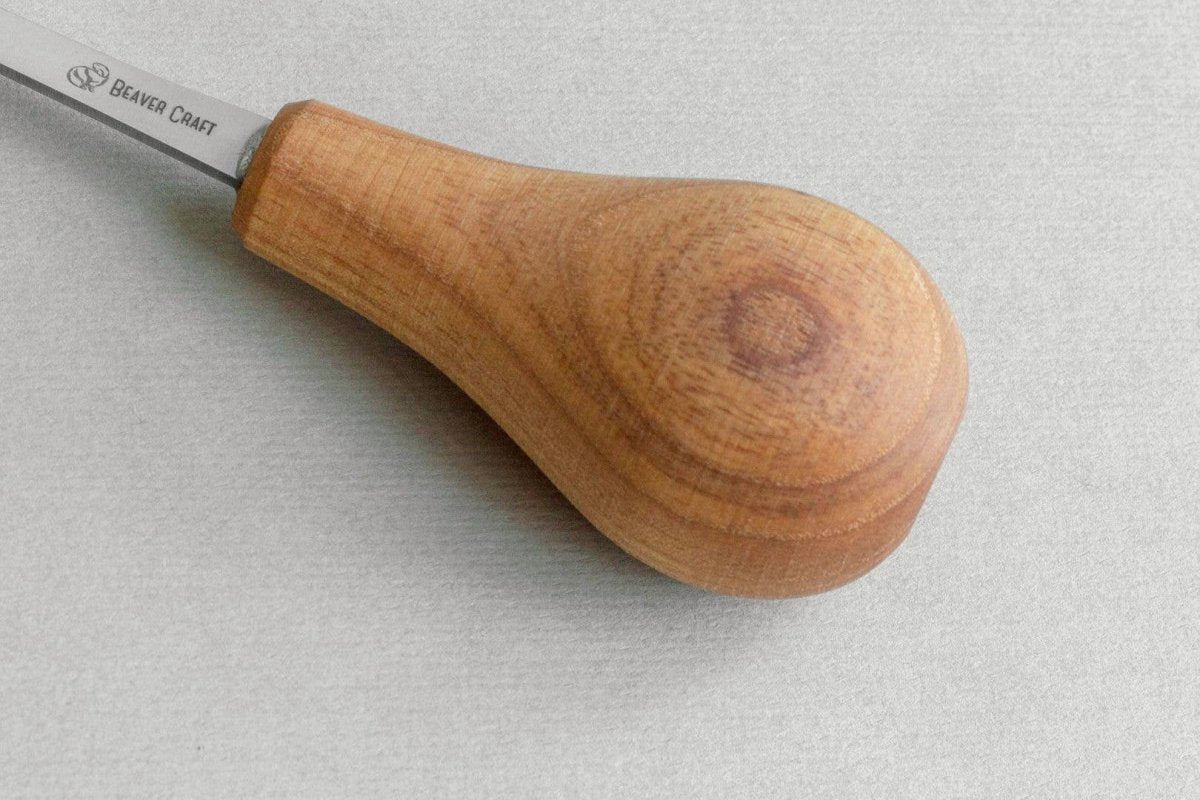 BeaverCraft - C17P - Universal Detail Pro Knife with Palm Handle - The Merri Artist - merriartist.com