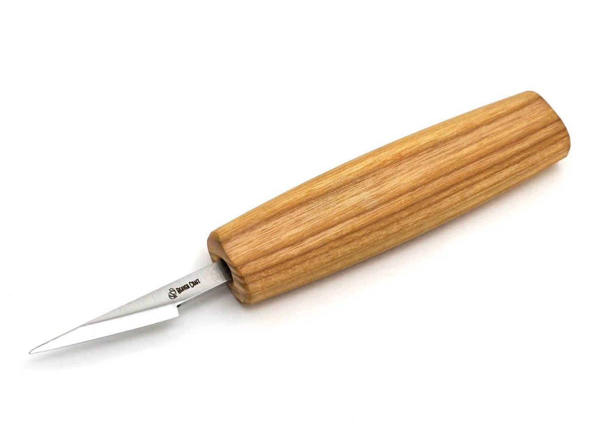 BeaverCraft - C7 - Small Detail Wood Carving Craft Tool - The Merri Artist - merriartist.com