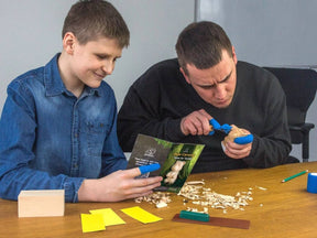 BeaverCraft - DIY05 - Bear Carving DIY Craft Kit - The Merri Artist - merriartist.com