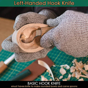 BeaverCraft - S13L - Wood Carving Tool Set for Spoon Carving (Left handed) - The Merri Artist - merriartist.com