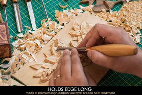 BeaverCraft - SC01 - Gouge Wood Carving Tools Set - The Merri Artist - merriartist.com