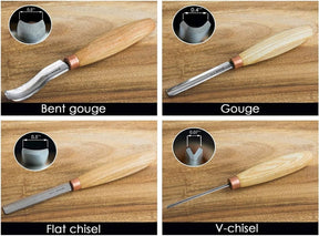 BeaverCraft - SC01 - Gouge Wood Carving Tools Set - The Merri Artist - merriartist.com