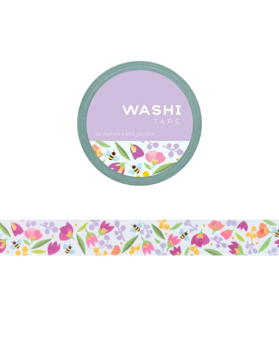 Bee Garden Washi Tape - The Merri Artist - merriartist.com