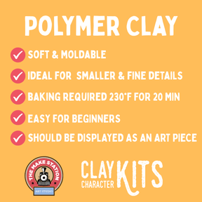 Benjamin Baker DIY Polymer Clay Kit - The Merri Artist - merriartist.com