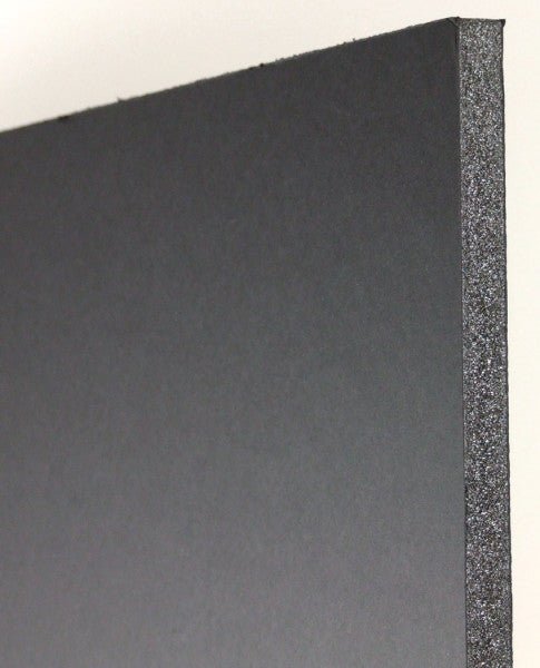 Black on Black Foam Board, 3/16" Thickness - 32" x 40" - The Merri Artist - merriartist.com