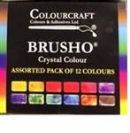 Brusho 12 Color Set - The Merri Artist - merriartist.com