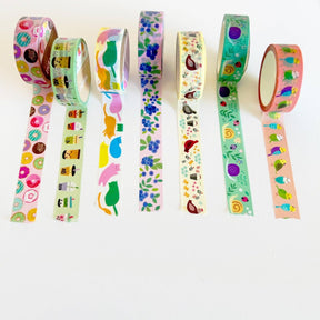 Bubble Tea Washi Tape - The Merri Artist - merriartist.com
