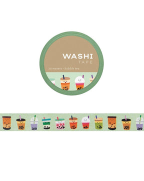 Bubble Tea Washi Tape - The Merri Artist - merriartist.com